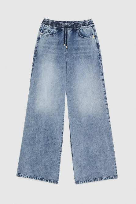 Low-rise denim pants, Blue, Patrizia Pepe
