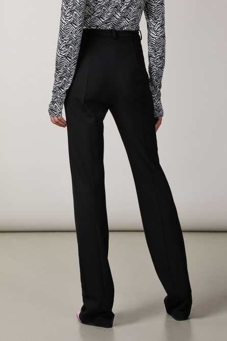 “ESSENTIAL” stretch pants, Black, Patrizia Pepe