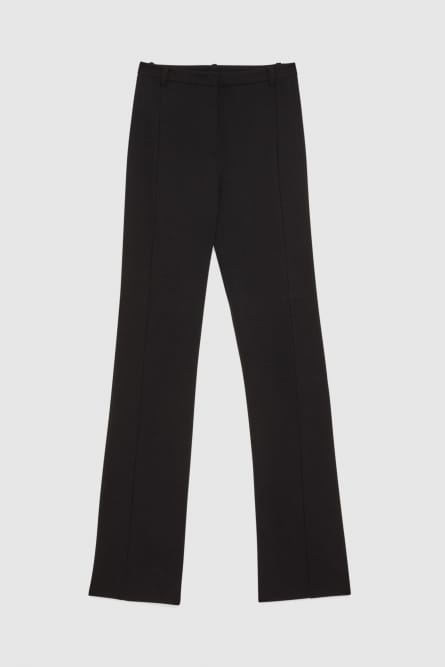 “ESSENTIAL” stretch pants, Black, Patrizia Pepe