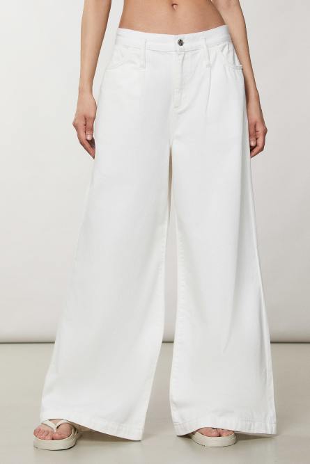 Oversized jeans, White, Patrizia Pepe