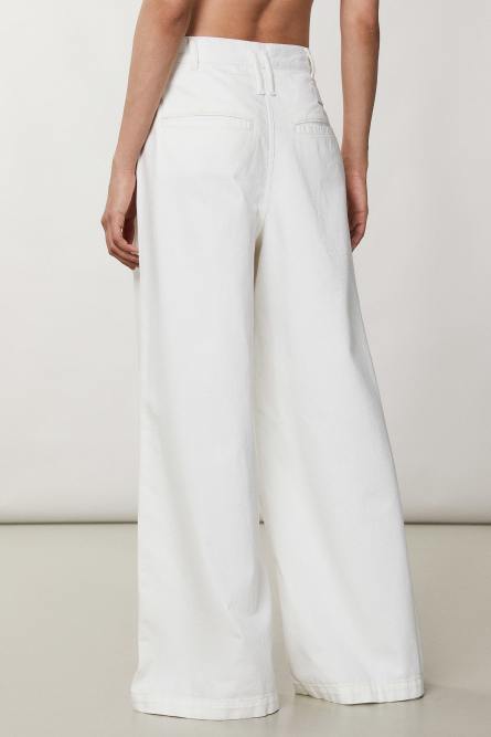 Oversized jeans, White, Patrizia Pepe