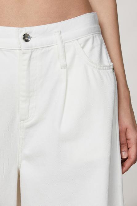 Oversized jeans, White, Patrizia Pepe