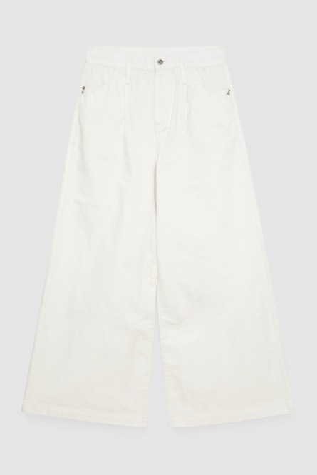 Oversized jeans, White, Patrizia Pepe
