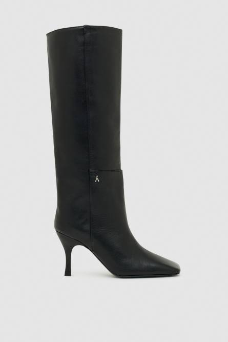 High-heeled boots, Black, Patrizia Pepe
