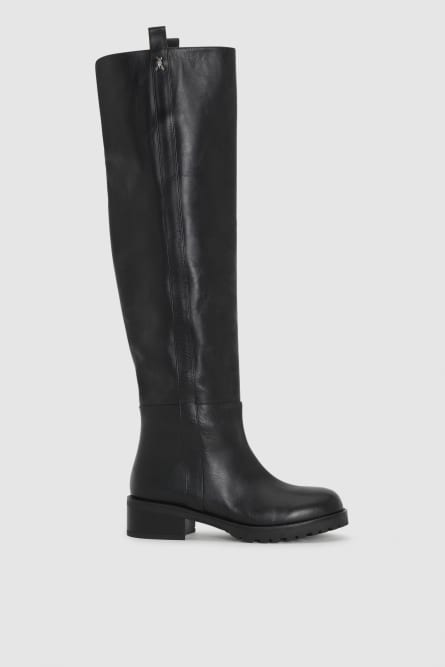 Biker boots, Black, Patrizia Pepe