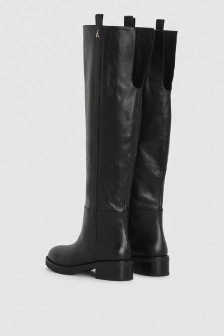 Biker boots, Black, Patrizia Pepe