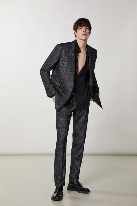 Classic slim fit pants, Black, Patrizia Pepe