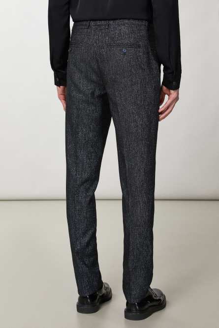 Classic slim fit pants, Black, Patrizia Pepe