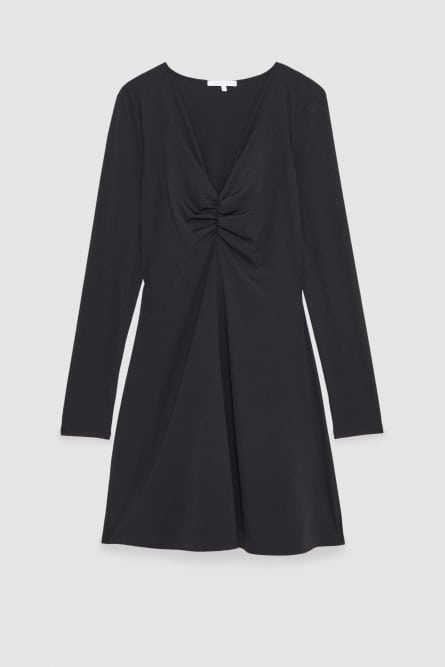 Jersey mini dress, Black, Patrizia Pepe