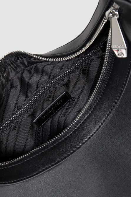 Кожаная сумка Bangle bag на плечо, Черный, Patrizia Pepe