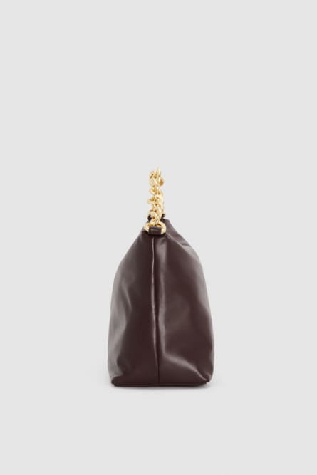 Medium Hobo drop bag, Purple, Patrizia Pepe