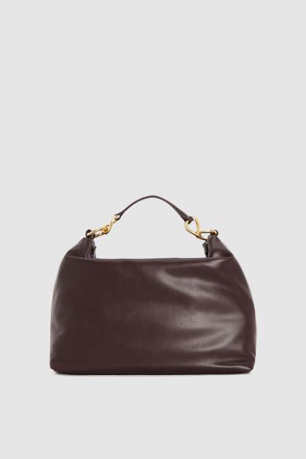 Medium Hobo drop bag, Purple, Patrizia Pepe