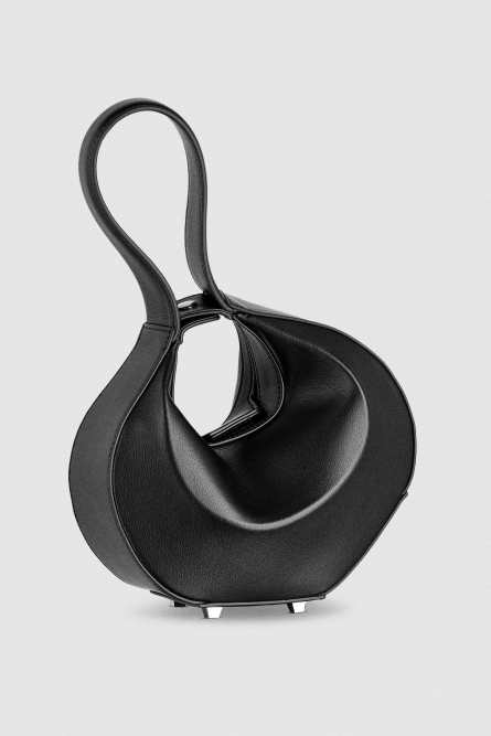 Small Hobo Bangle bag, Black, Patrizia Pepe