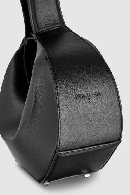 Small Hobo Bangle bag, Black, Patrizia Pepe