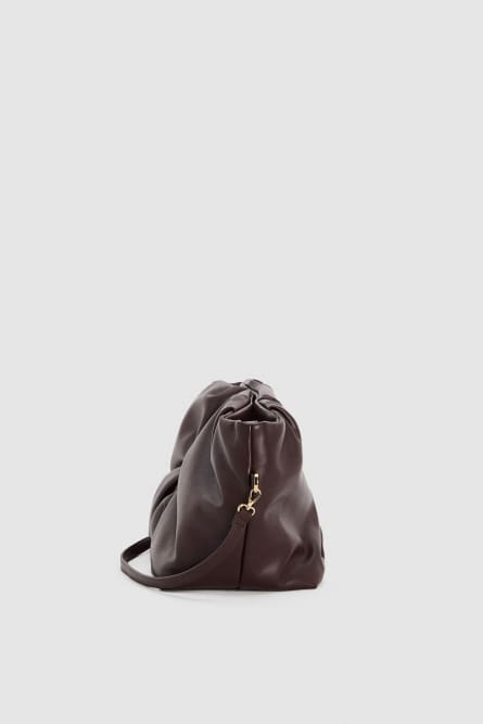 Large Fly Pillow clutch, Purple, Patrizia Pepe