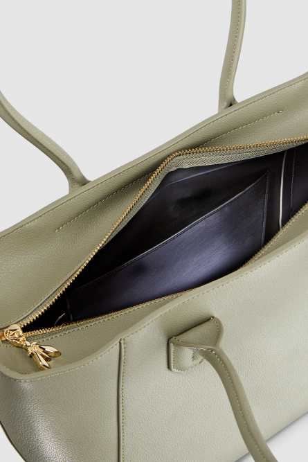 Fly Bag shopper bag, Green, Patrizia Pepe