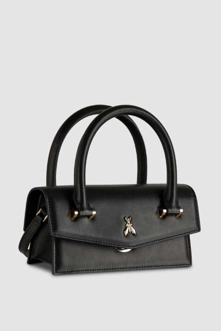 Сумка на ремне Fly Bamby с ручками, Черный, Patrizia Pepe