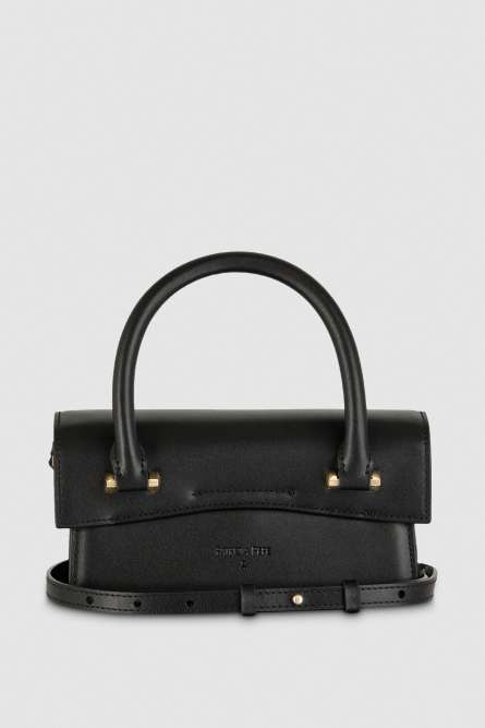 Сумка на ремне Fly Bamby с ручками, Черный, Patrizia Pepe