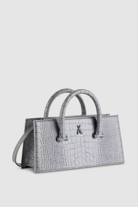 Fly Bamby Croco, Grigio, Patrizia Pepe