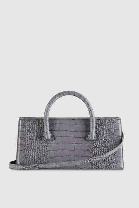 Fly Bamby Croco, Grigio, Patrizia Pepe