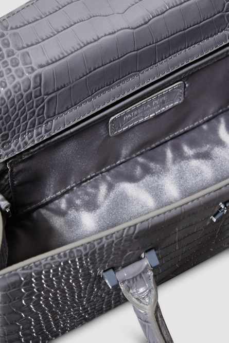 Fly Bamby Croco, Grigio, Patrizia Pepe