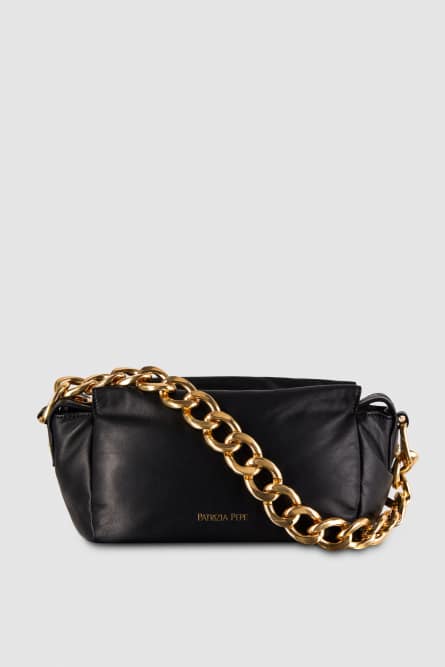 Black Touch Maxichain bag Patrizia Pepe