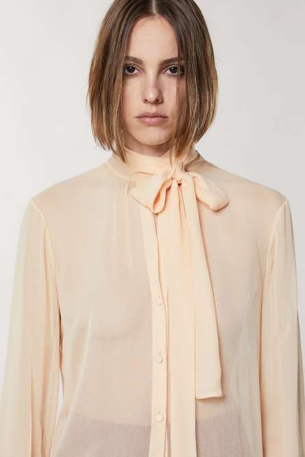 Viscose shirt dress, Beige, Patrizia Pepe