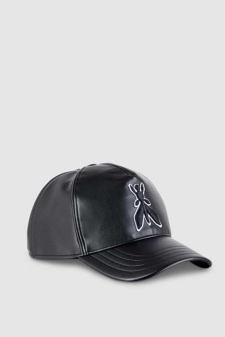 Casquette de base-ball avec broderie Fly, Noir, Patrizia Pepe