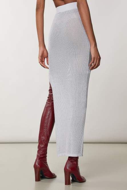 Viscose skirt, Grey, Patrizia Pepe
