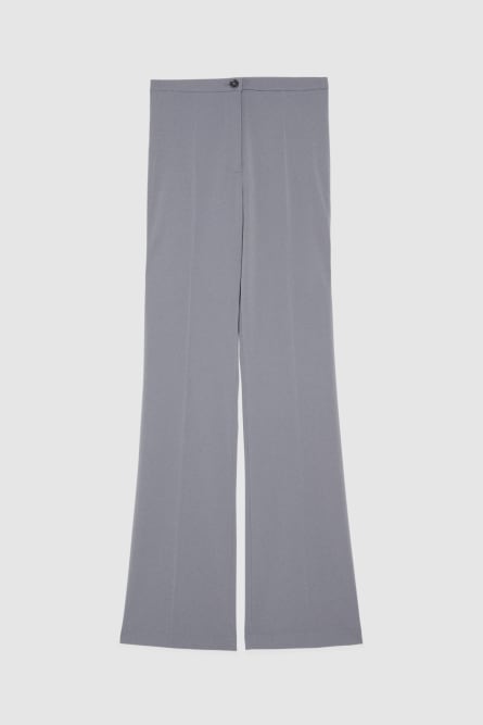 ESSENTIAL flared pants, Grey, Patrizia Pepe