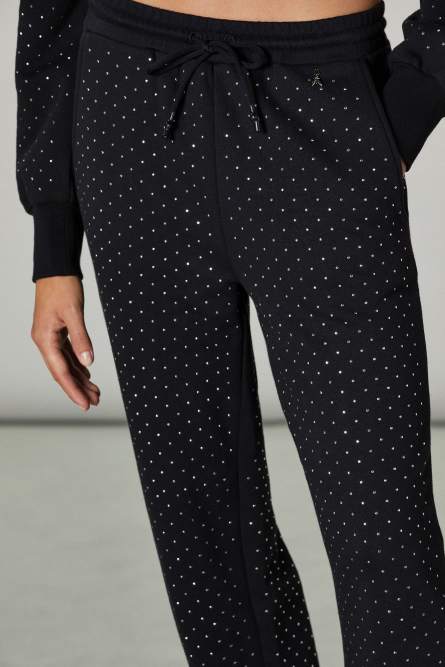 Pantaloni borchie, Nero, Patrizia Pepe