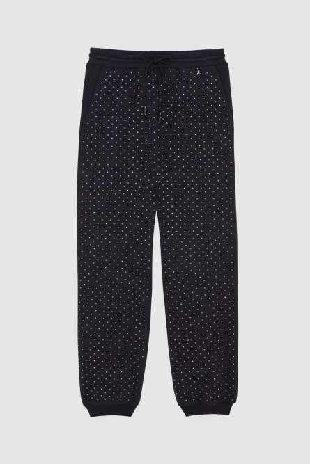 Pantaloni borchie, Nero, Patrizia Pepe