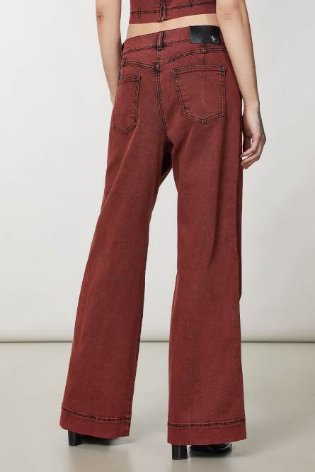 Soft denim pants, Black, Patrizia Pepe