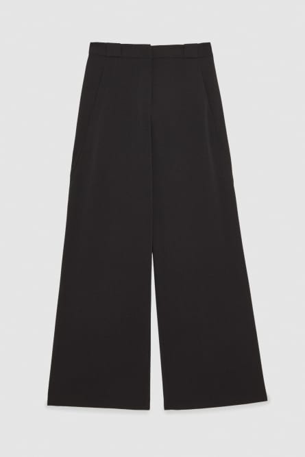 Pantaloni a palazzo ESSENTIAL, Nero, Patrizia Pepe