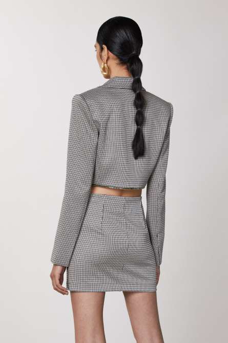 Zip-up jacket, Beige, Patrizia Pepe