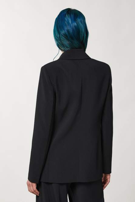 Zweireihiger Blazer ESSENTIAL, Schwarz, Patrizia Pepe