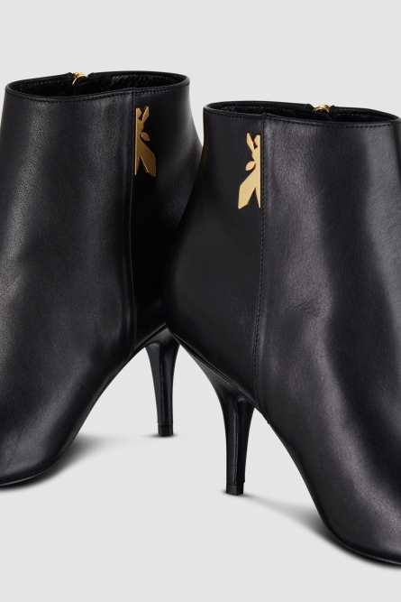 Thin-heeled ankle boots, Black, Patrizia Pepe