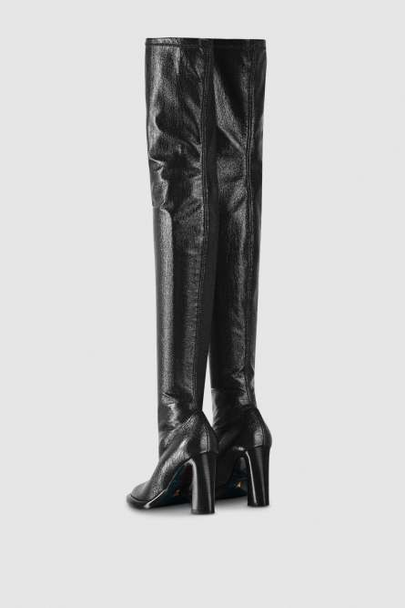 Heeled boots, Black, Patrizia Pepe