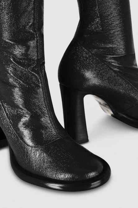 Heeled boots, Black, Patrizia Pepe