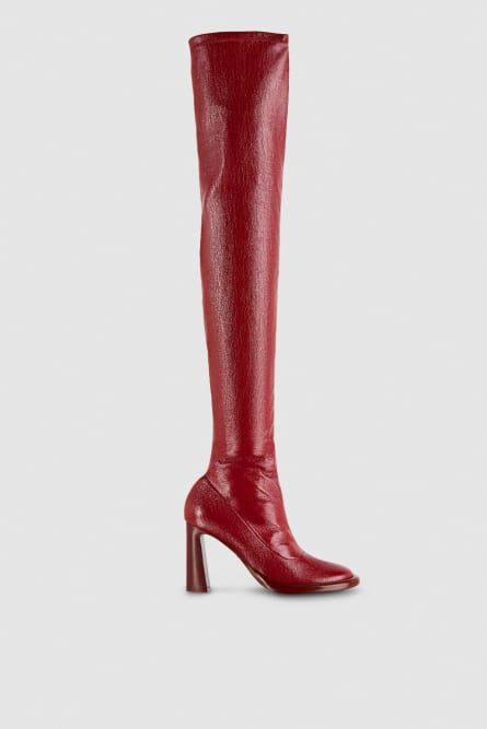 Stiefel mit Absatz, Rot, Patrizia Pepe