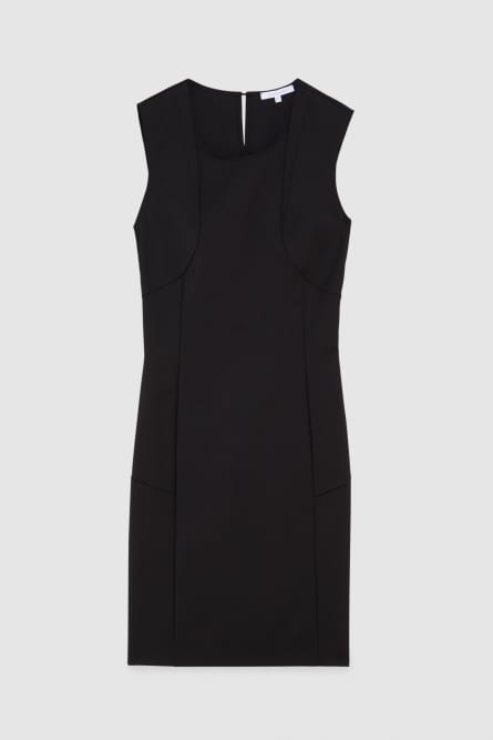 Midi sheath dress, Black, Patrizia Pepe