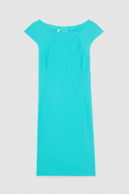 Tubino corto, Verde, Patrizia Pepe