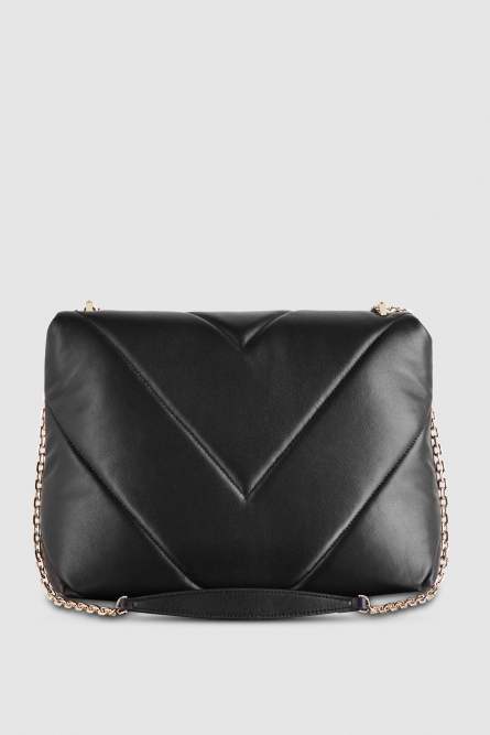 Padded Fly crossbody bag, Black, Patrizia Pepe