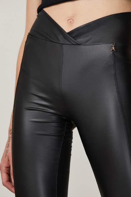 High-waisted pants, Black, Patrizia Pepe