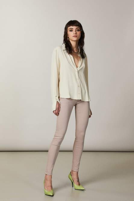 Jeggings, Beige, Denim