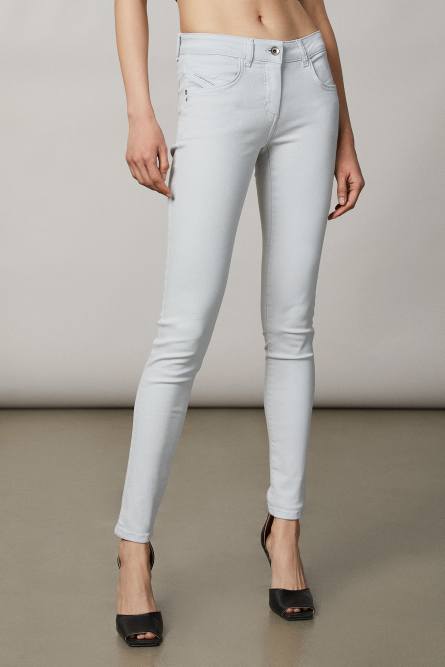 Jeggings, Grey, Denim
