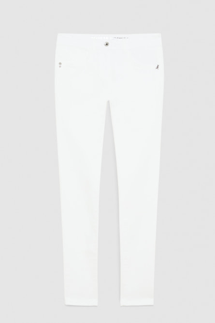 Jeggings, Bianco, Denim