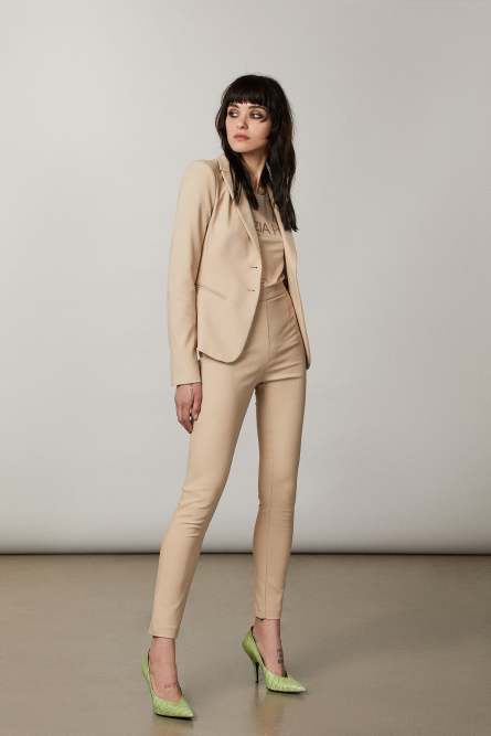 Slim pants, Beige, Patrizia Pepe