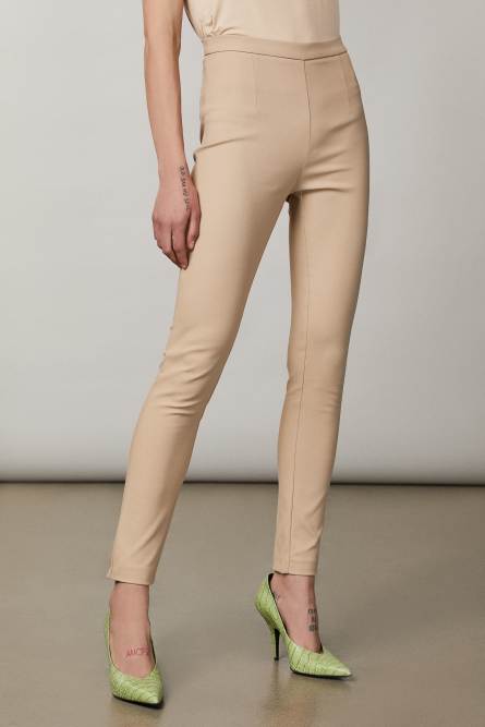 Slim pants, Beige, Patrizia Pepe