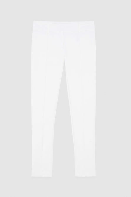 Slim pants, White, Patrizia Pepe